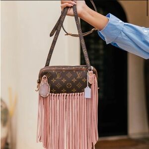 Vintage Boho Bag - Pink